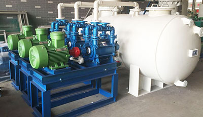 美觀大方，經(jīng)久耐用，環(huán)保的PPH水環(huán)真空機組，新安江工業(yè)泵出品